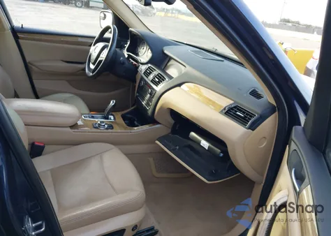 2011 BMW X3 xDrive35I z USA, uszkodzony, nr VIN 5UXWX7C56BL731005